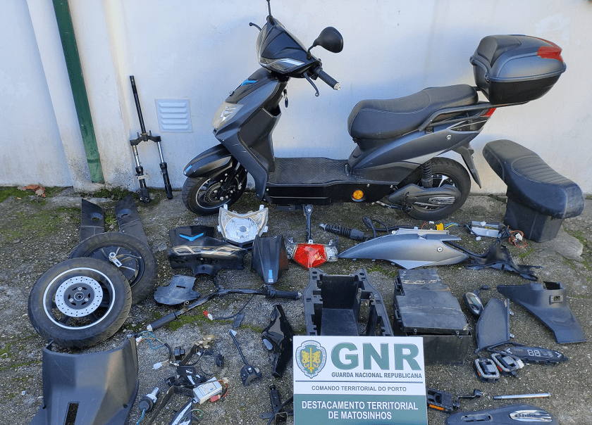 GNR apanhou em Matosinhos quatro suspeitos de furtos em garagens