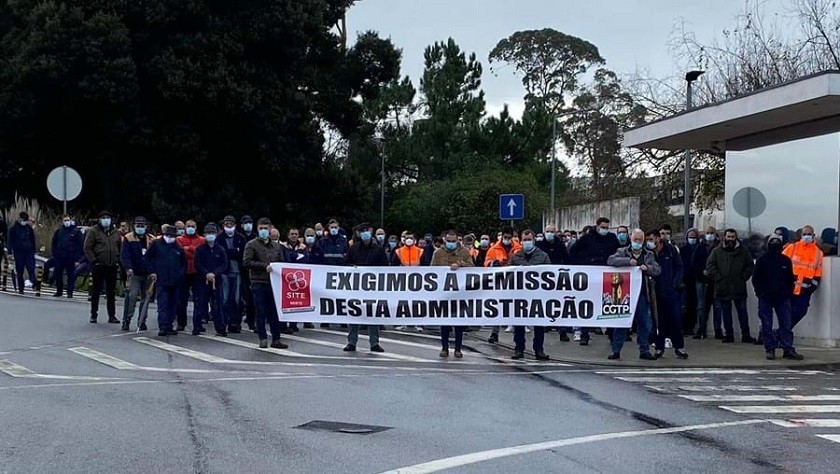 Trabalhadores da EFACEC da Maia insistem na demissão da administração