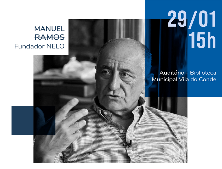 “À Conversa com Manuel Ramos” na Biblioteca de Vila do Conde
