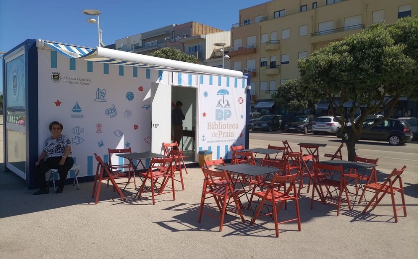 Biblioteca vai às praias do concelho de Vila do Conde até 31 de agosto