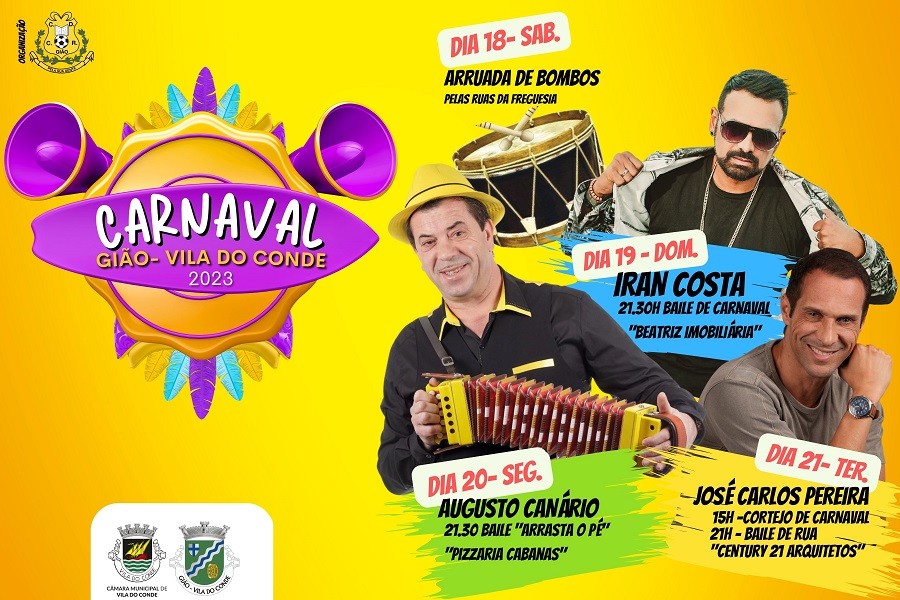 Festa do carnaval regressa a Gião – Vila do Conde