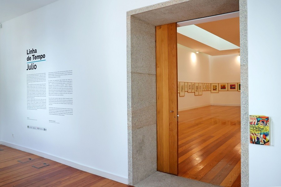 Visita orientada à exposição de Julio – Saul Dias em Vila do Conde