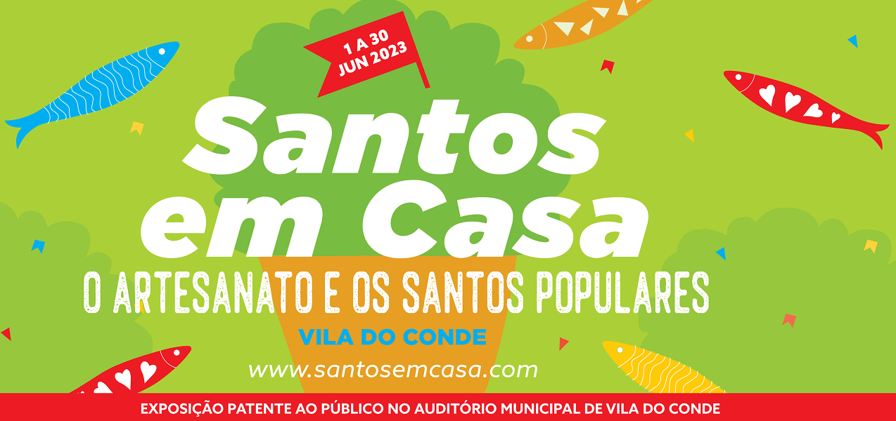 Santos Populares em Artesanato no Auditório de Vila do Conde