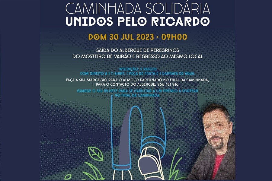 Caminhada solidária em Vairão-Vila do Conde para ajudar nos tratamentos de Ricardo
