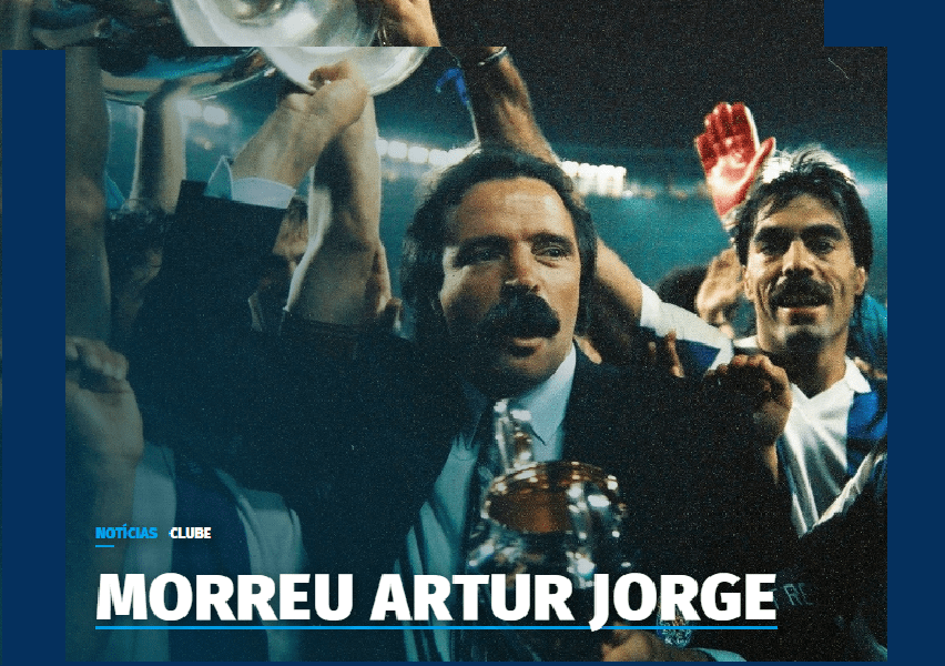 Morreu o antigo selecionador nacional e campeão europeu pelo FC Porto