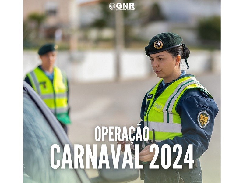 GNR fiscalizou mais de 57 mil condutores no Carnaval