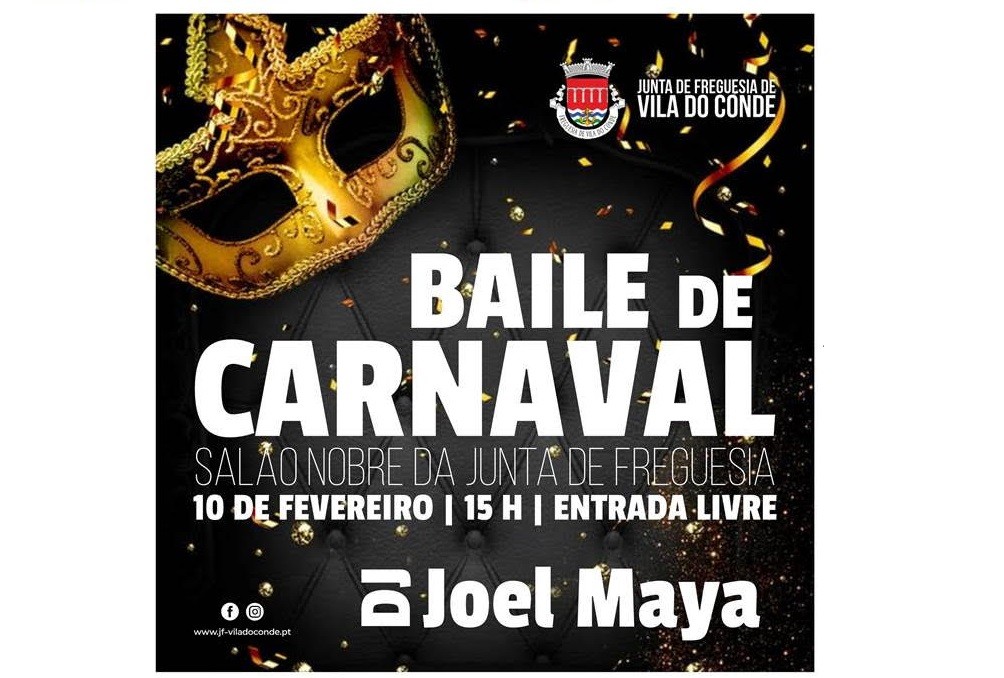 Junta de Vila do Conde promove Baile de Carnaval