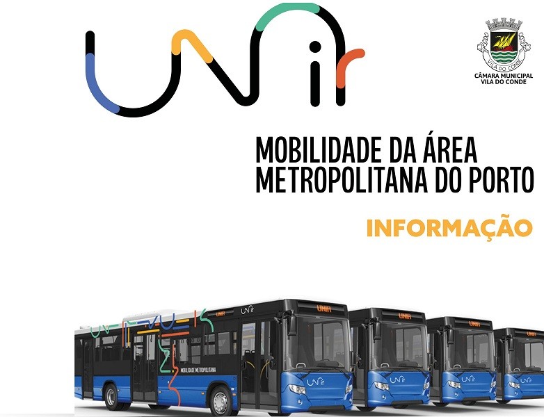 Horários de transporte da Unir novamente alterados em Vila do Conde