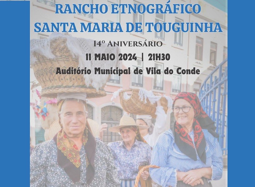 Rancho de Touguinha realiza 14º Festival de Folclore em Vila do Conde