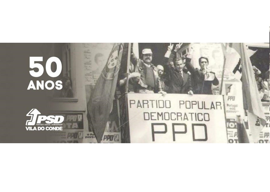 PSD Vila do Conde assinala hoje 50 anos do partido