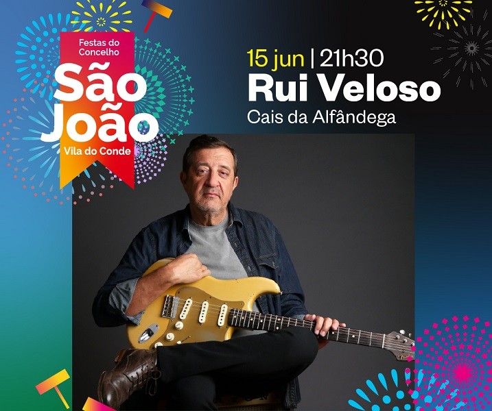 Rui Veloso atua este sábado em Vila do Conde