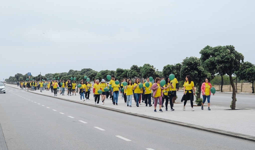 Caminhada em Vila do Conde na Luta Contra a Paramiloidose