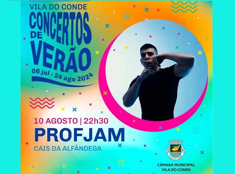 Rap em concerto de verão em Vila do Conde