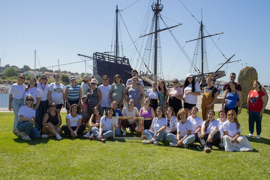 Grávidas fizeram exercício ao ar livre em Vila do Conde