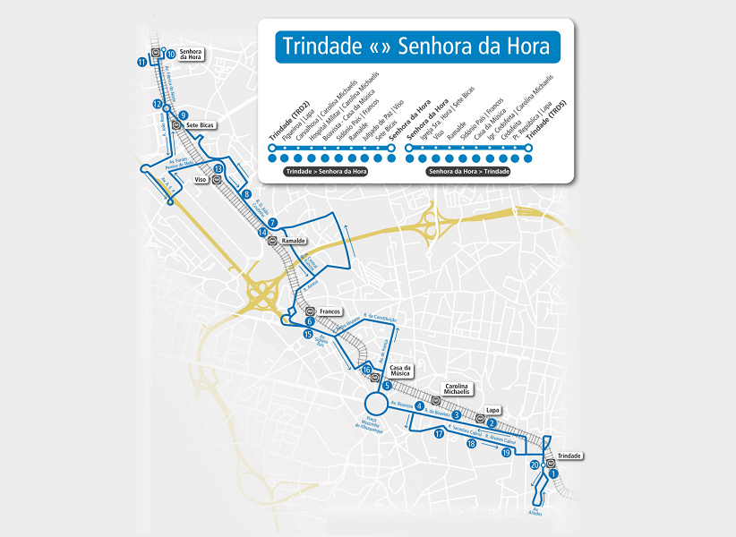 STCP realiza serviço especial entre Trindade e Senhora da Hora dias 11, 17 e 18