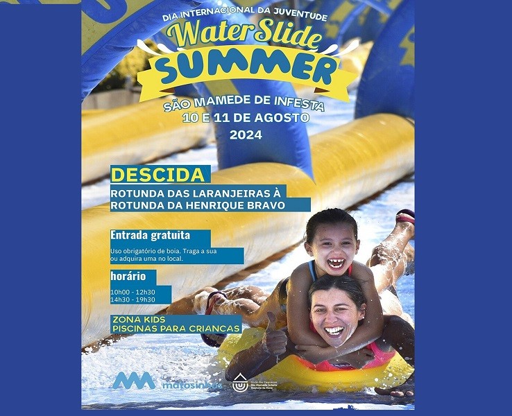 Water Slide Summer chega a Matosinhos no fim de semana