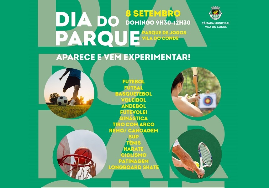 Domingo é Dia do Parque em Vila do Conde