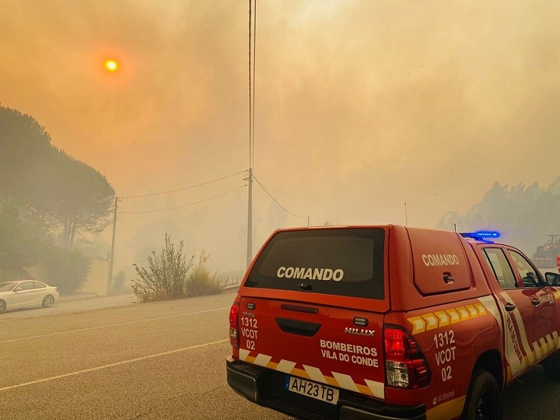 Mais de 106 mil hectares arderam em Portugal continental desde domingo