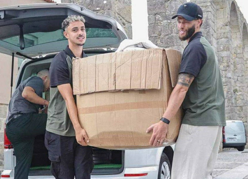 Rancho do Monte e jogadores do Rio Ave distribuíram donativos