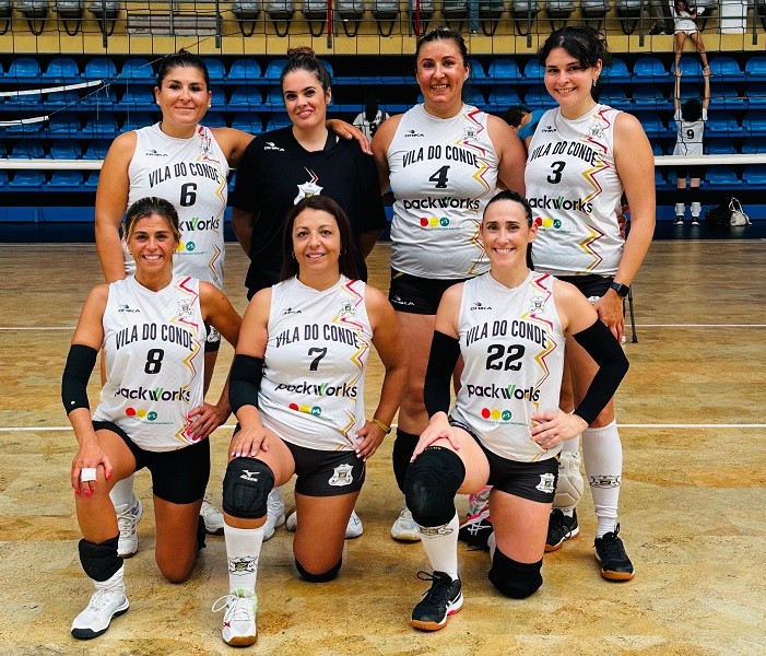 Veteranas do GC Vilacondense conseguiram 3º lugar em torneio