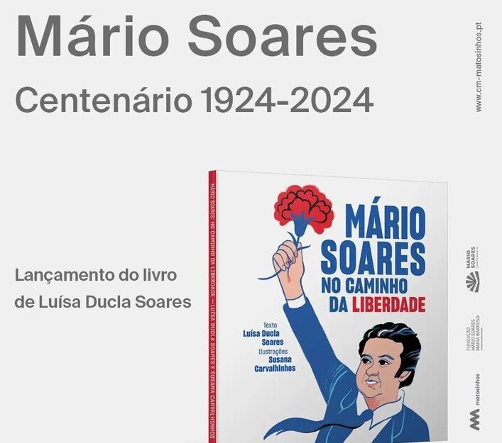 Livro sobre Mário Soares vai ser lançado em Matosinhos