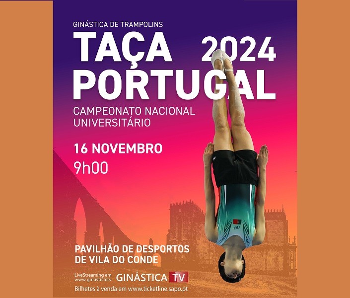 Vila do Conde recebe Taça de Portugal de Ginástica de Trampolins