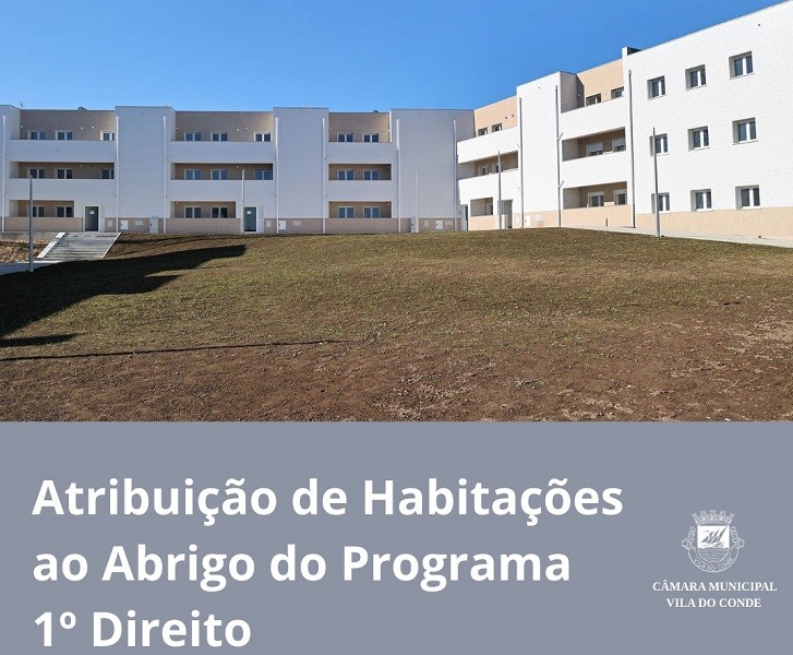 Abriu o concurso para as novas casas em Vila do Conde