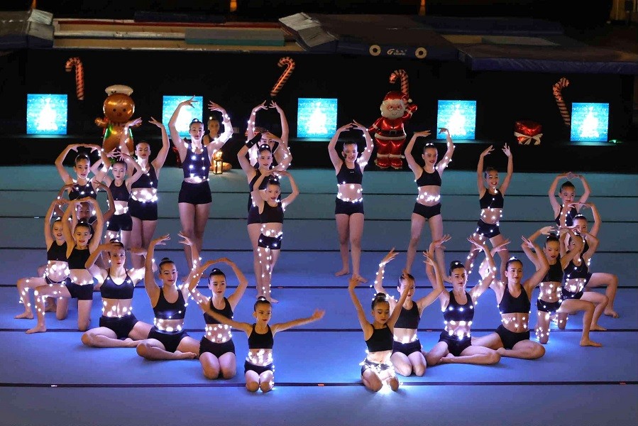 Ginásio Vilacondense realizou Festa de Natal da Ginástica 2024