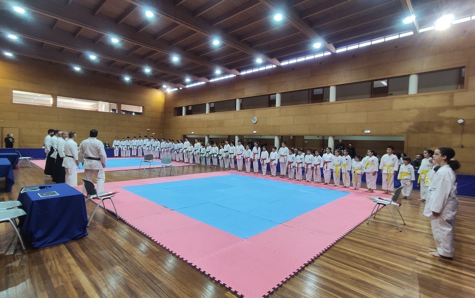 I jornada do Campeonato Concelhio de Karate decorreu em Guilhabreu