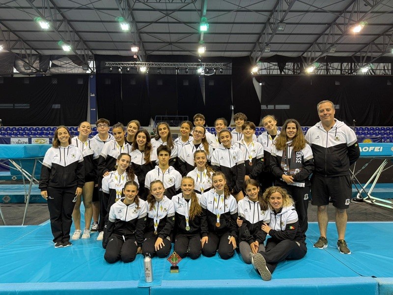Ginastas do Ginásio Clube Vilacondense conquistam 20 medalhas