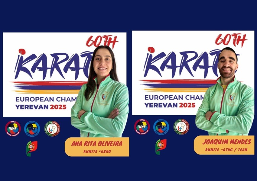 Karatecas Vilacondenses rumam ao Europeu de Seniores na Arménia