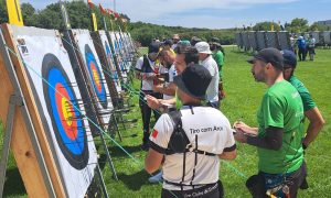 Arqueiros do GC Vilacondense em prova do Campeonato Nacional de Campo