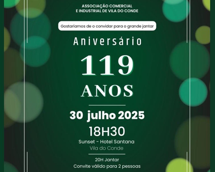 Associação Comercial de Vila do Conde festeja 119 anos