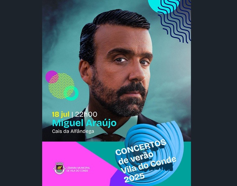 Próximo concerto em Vila do Conde é de Miguel Araújo