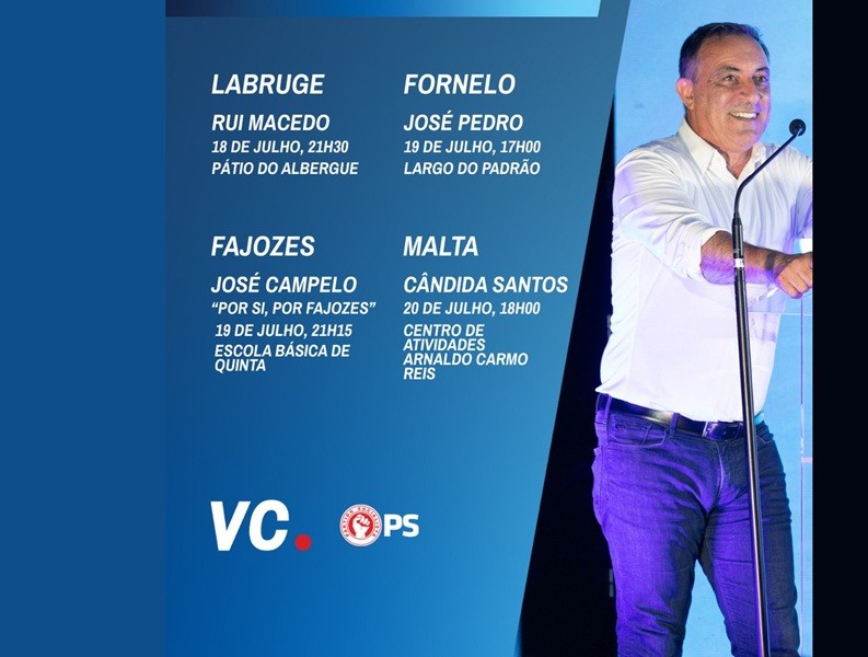 PS Vila do Conde apresenta mais quatro candidatos a Juntas de Freguesias