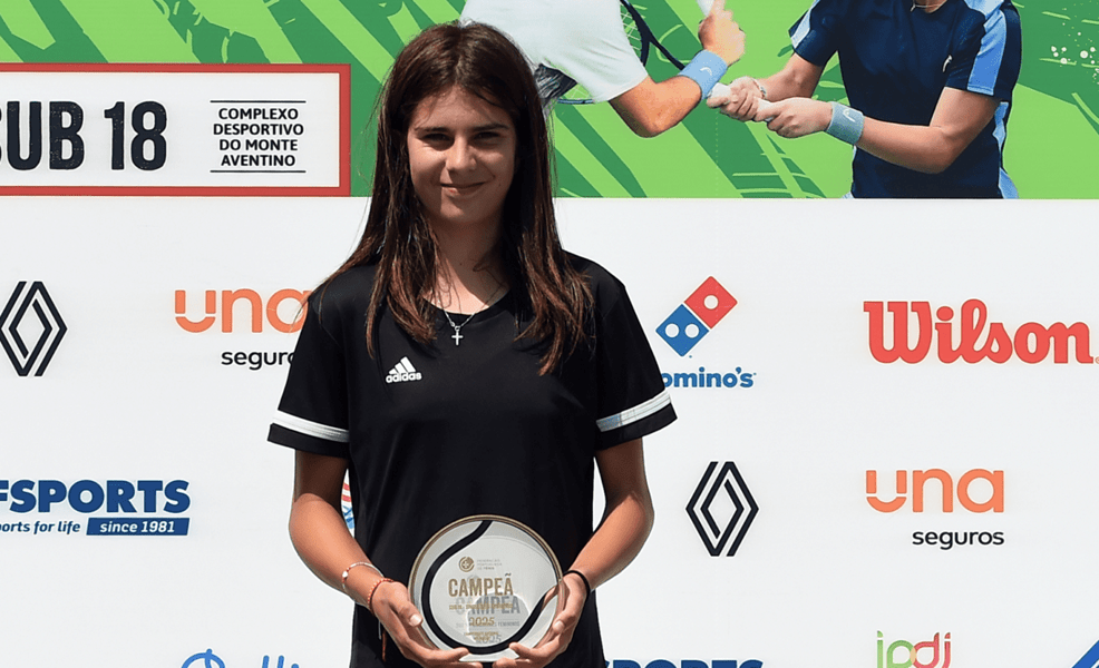 Tenista de Vila do Conde é Campeã Nacional de Sub-18