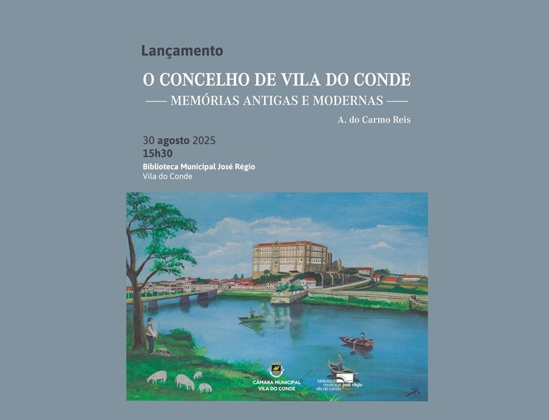 Biblioteca de Vila do Conde apresenta novo livro de Carmo Reis