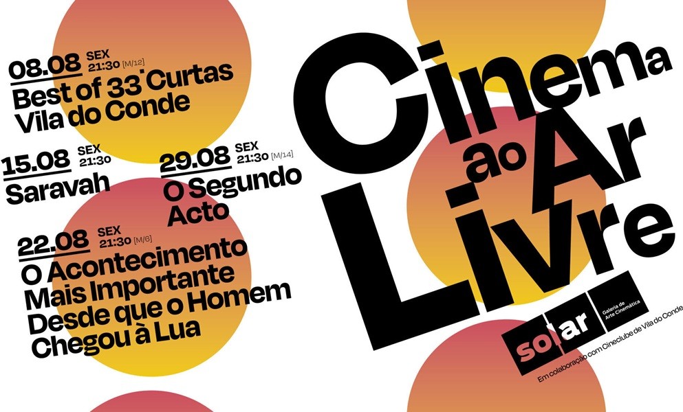 Solar de Vila do Conde exibe cinema em agosto