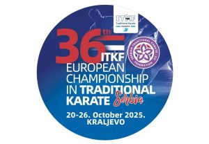 GCV está no Europeu de Karate na Sérvia até domingo