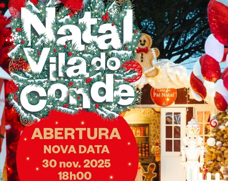 Previsão do tempo adia a chegada do Pai Natal a Vila do Conde