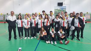 Ouro, prata e bronze para o Ginásio em Arco Recurvo