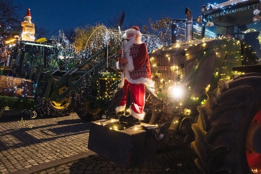Magia dos Tratores de Natal desfila sábado em Vila do Conde
