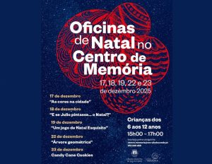 Desafios para crianças no Centro de Memória de Vila do Conde