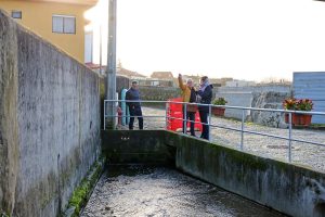 Presidente da Câmara de Vila do Conde em Fajozes para acompanhar as obras