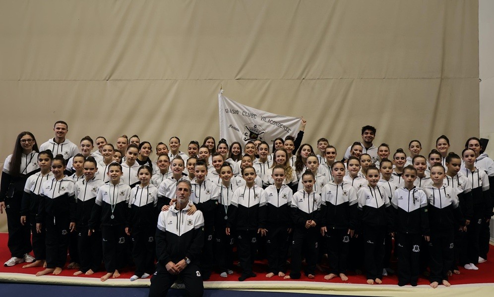 GC Vilacondense inicia época competitiva em destaque no I Torneio Aberto de Ginástica Acrobática