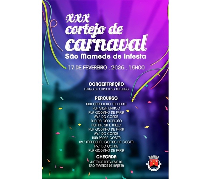 Desfile de Carnaval em São Mamede de Infesta